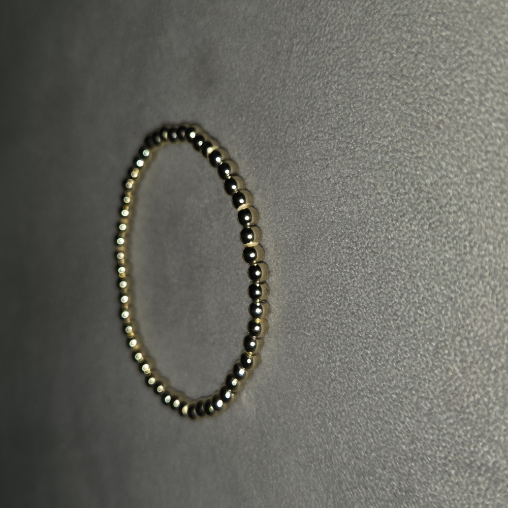 14k Gold Bracelet Gold Filled Gold Bead Bracelet